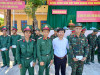 Bí thư Đảng ủy - Chủ tịch UBND xã dự Lễ Tuyên thệ chiến sĩ mới năm 2023 tại Trung Đoàn  BB739
