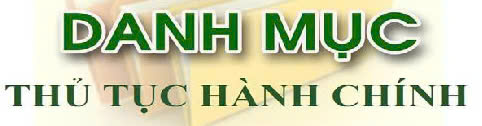 danh muc tthc